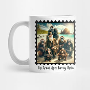 The Great Apes Family Photo III Mug